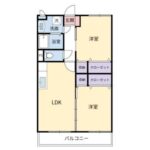 フェニックスマンションB　宮崎の2DK賃貸マンション 画像1