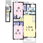 ソレイユ　201号室　 画像1