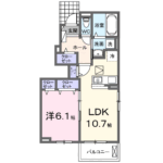 イーストブルー　Ⅱ101号室　 画像1