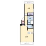 ダブルドアズ 宮崎の1LDK賃貸アパート 画像1 ダブルドアズ 宮崎の1LDK賃貸アパート 画像1