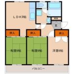 KBハイツ 宮崎神宮の3LDK賃貸アパート 画像1 KBハイツ 宮崎神宮の3LDK賃貸アパート 画像1