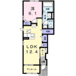 ソリト ポスト Ⅱ 101号室 画像1 ソリト ポスト Ⅱ 101号室 画像1