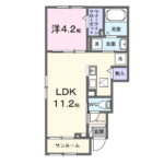 エアリーみとよ　Ⅰ　101号室　 画像1