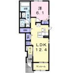 ソリト　ポスト　Ⅰ　102号室　 画像1