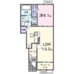 ウェル　アイランドＳ－Ⅱ103号室　 画像1