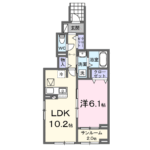 メテオール・ケイ Ⅱ105号室 画像1 メテオール・ケイ Ⅱ105号室 画像1