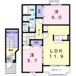 マーヴェラスヴィラＣ　203号室　 画像1